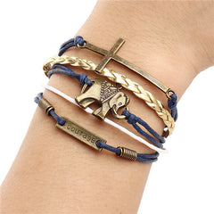 Charm Multilayer Leather Bracelet for Women ( FREE )