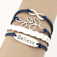 Charm Multilayer Leather Bracelet for Women ( FREE )