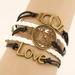 Charm Multilayer Leather Bracelet for Women ( FREE )
