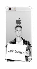 Fashion JUSTIN BIEBER Sorry Love Yourself Soft TPU Phone Case