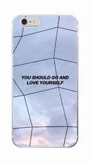 Fashion JUSTIN BIEBER Sorry Love Yourself Soft TPU Phone Case