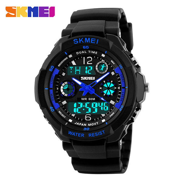 SKMEI 0931 Men Sports Watches Digital LED Quartz Military