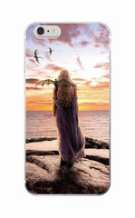 Game Of Thrones Daenerys Drogon Jon Snow tyrion lannister Soft Phone Case Fundas