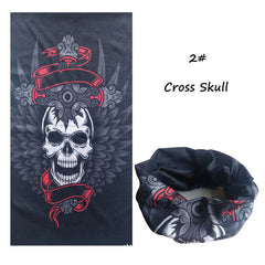 Bandanas Riding Skull Bicycle Motorcycle Riding Variety Turban Magic Headband Multi Head Scarf Scarves