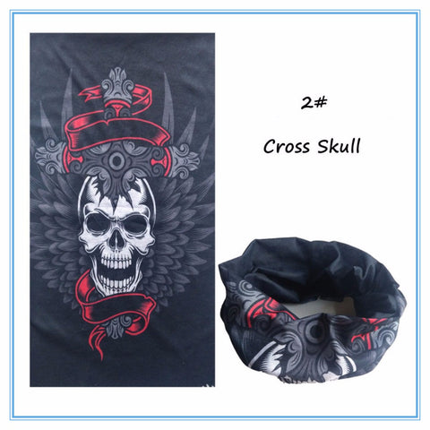 Bandanas Riding Skull Bicycle Motorcycle Riding Variety Turban Magic Headband Multi Head Scarf Scarves