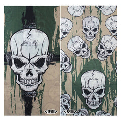 2017 Halloween Skull Skeleton Mask Motorcycle Bicycle Multi Function Scarf Half Face Masks Cap Neck Ghost Scarf Ski Mask outdoor